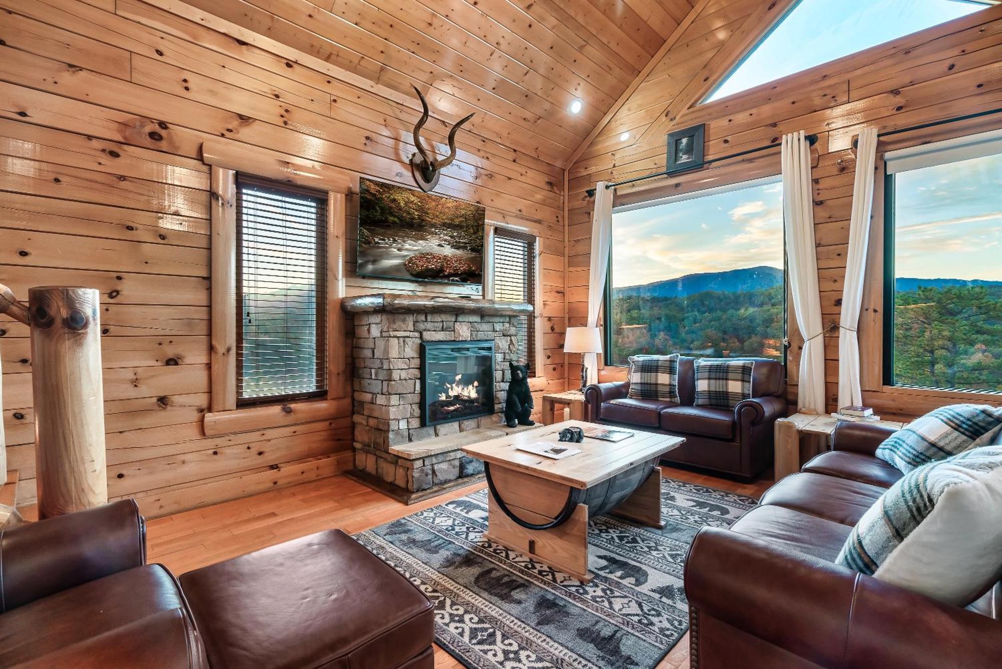 Epic Mountain Views, Hot Tub, Game Room, Sleeps 10 Sevierville Exterior photo
