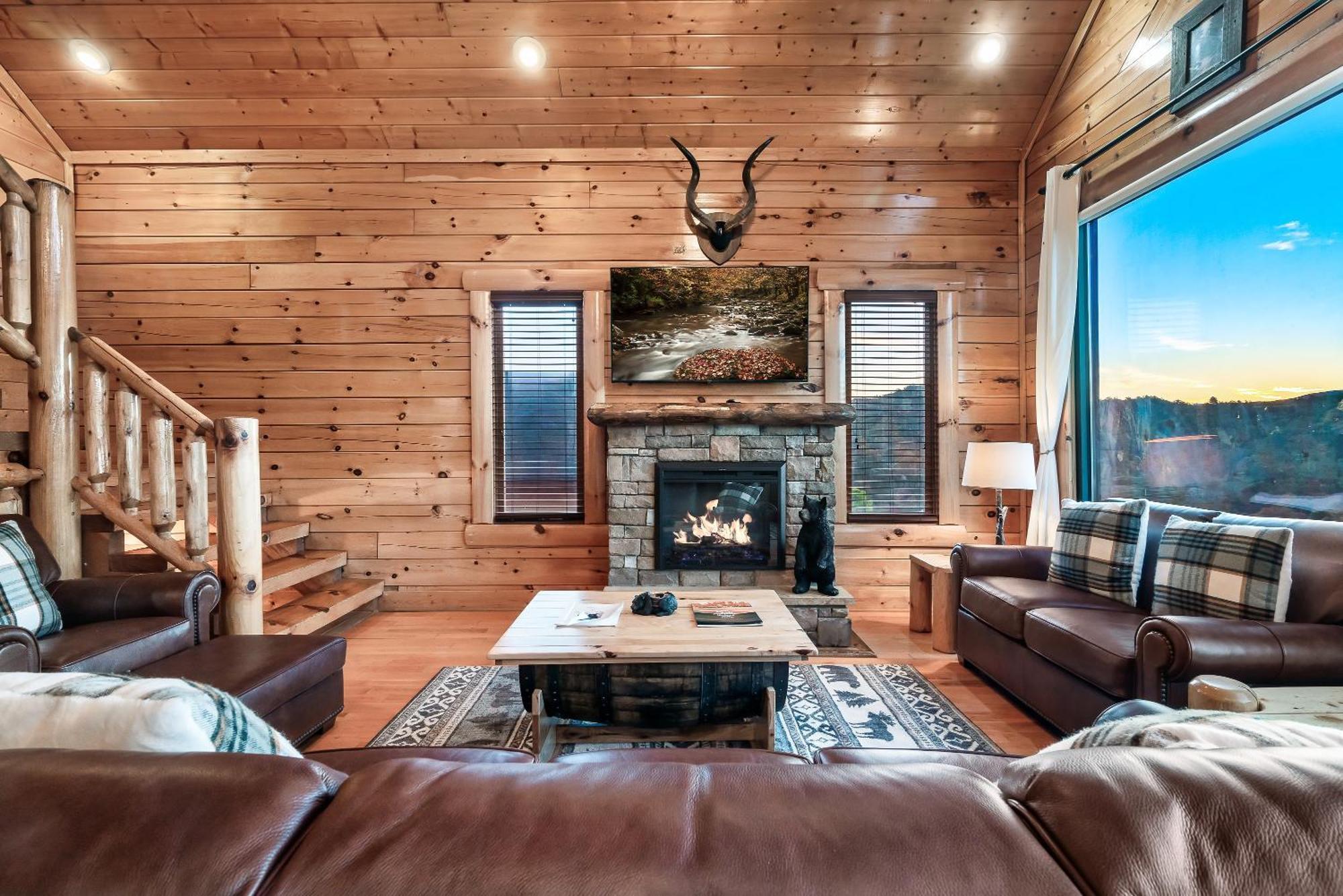 Epic Mountain Views, Hot Tub, Game Room, Sleeps 10 Sevierville Exterior photo